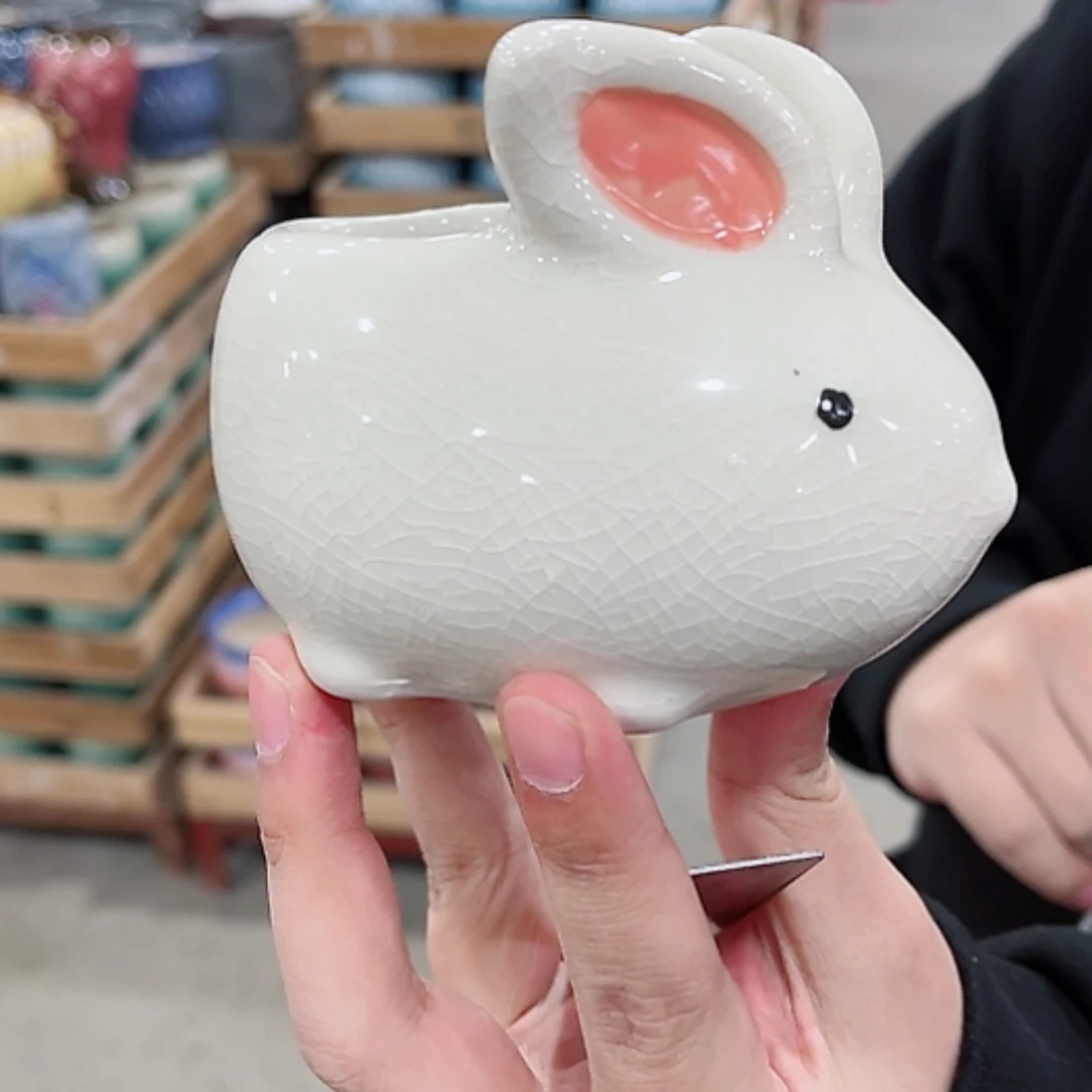 【闪购商品】陶瓷花盆凑单福利满10元发货！