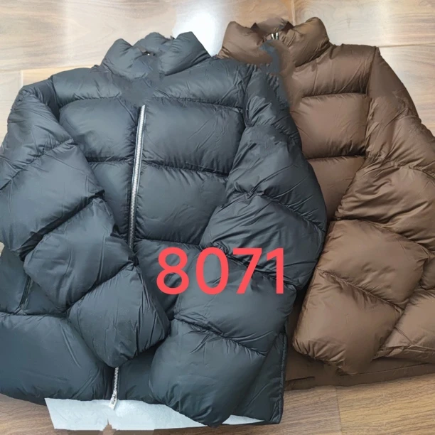 8071 圈 新款男士立领百搭羽绒服