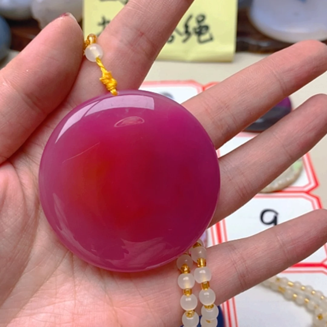 【闪购商品】玛瑙/玉髓珠宝半成品未镶嵌好*缘