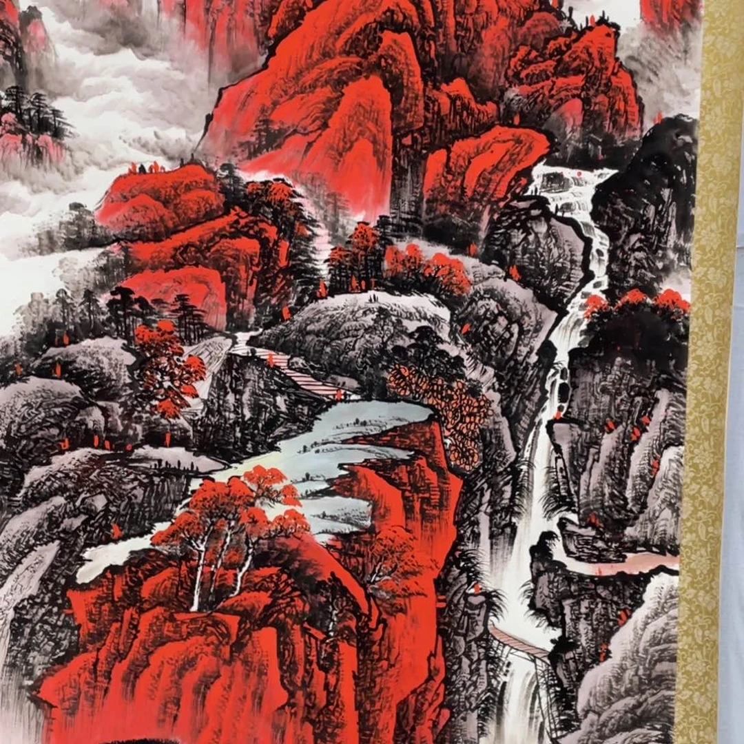 国画老师手笔手绘作品N