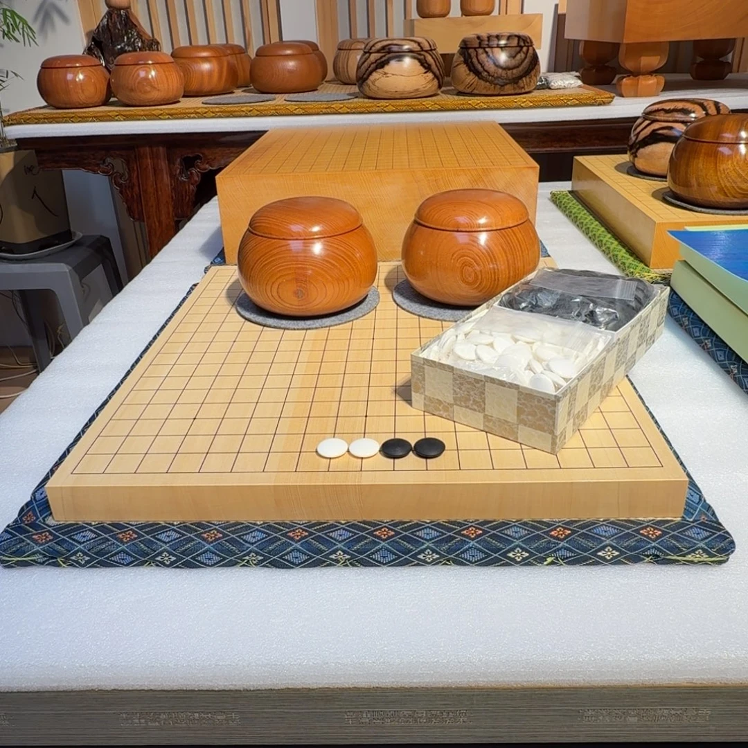 木质桧木1寸拼盘榉木罐28号实用印