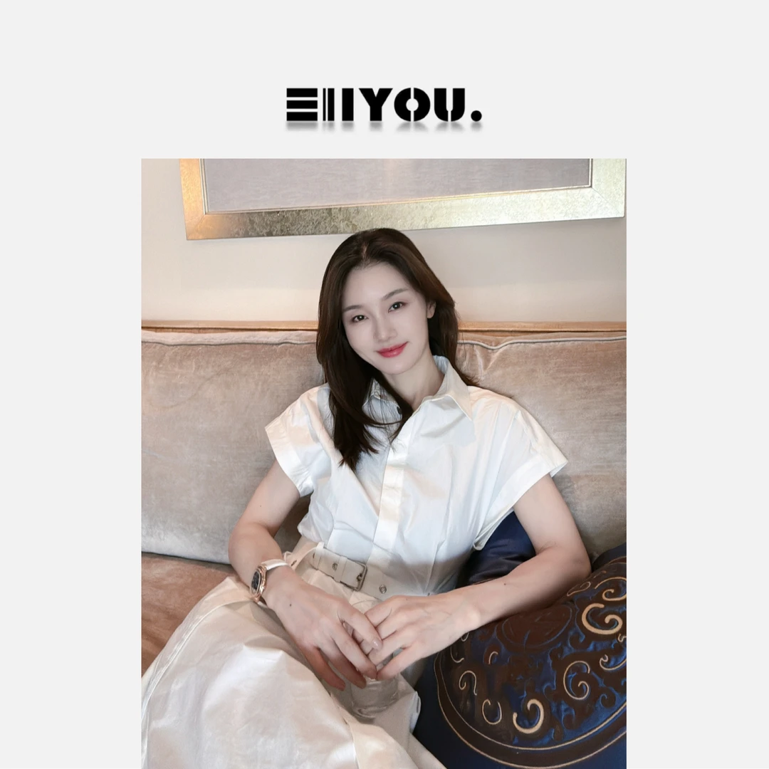 【ENYOU定制】高定大女主 白色连衣裙