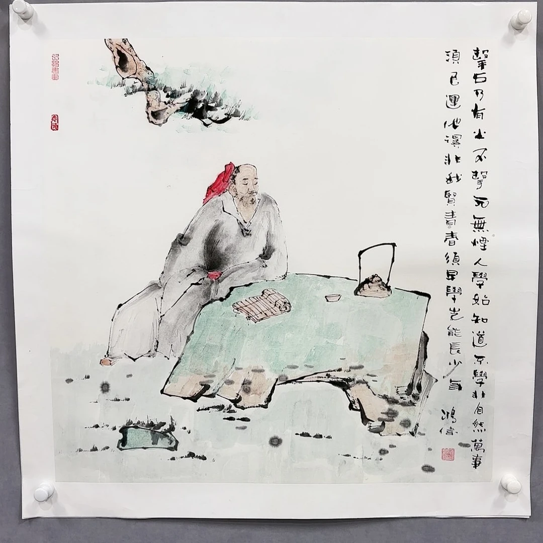 国画国画纯手绘作品请放心去藏