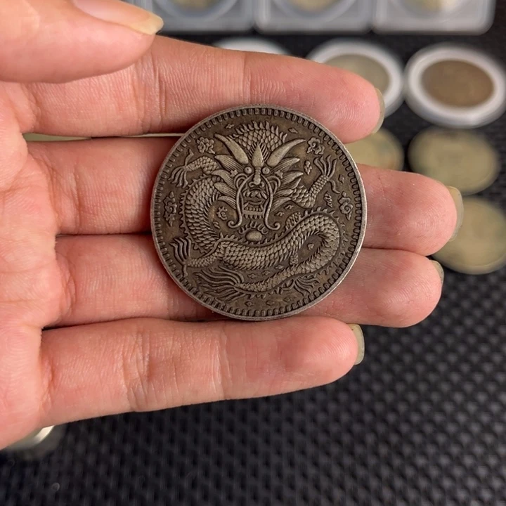 金属大头龙洋船洋工艺品