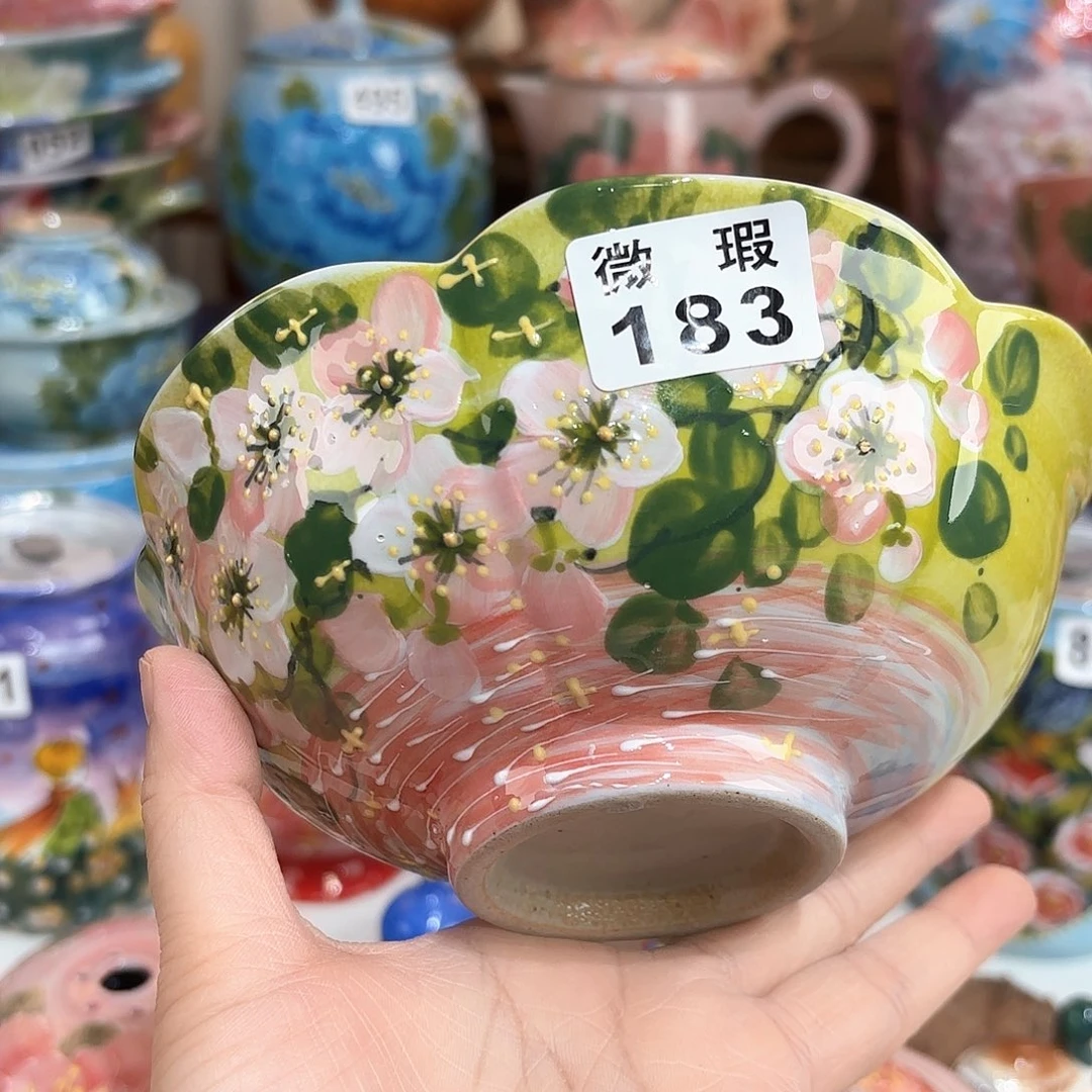 景德镇手绘高温釉下彩陶瓷茶具