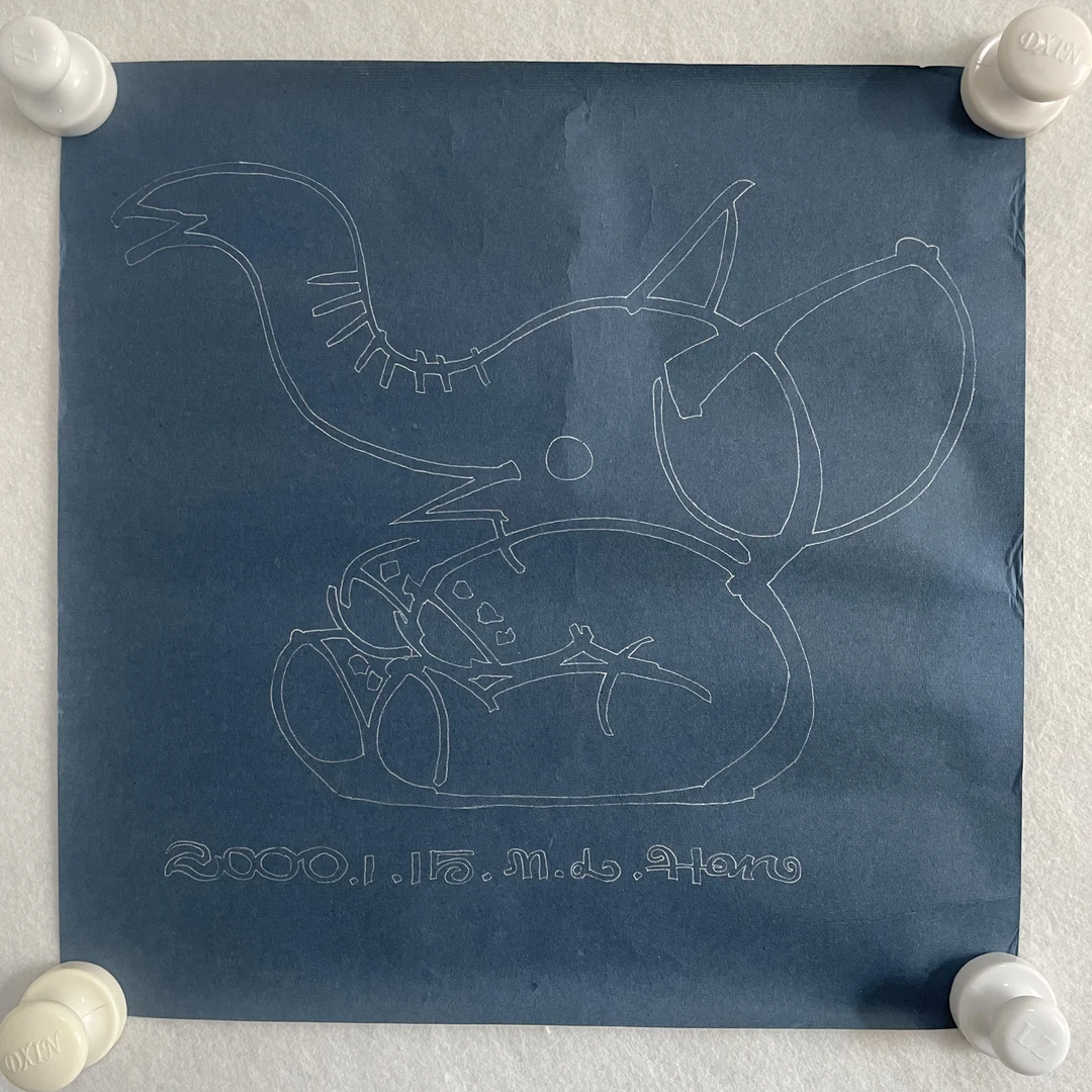 CC033 动物 纸本设色 33×33cm