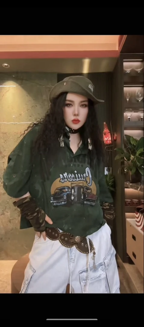 设计师款定制面料体恤