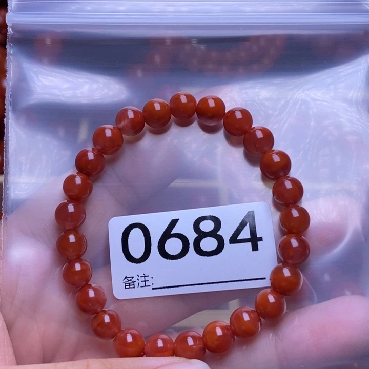 南红玛瑙手链未镶嵌逗*逗