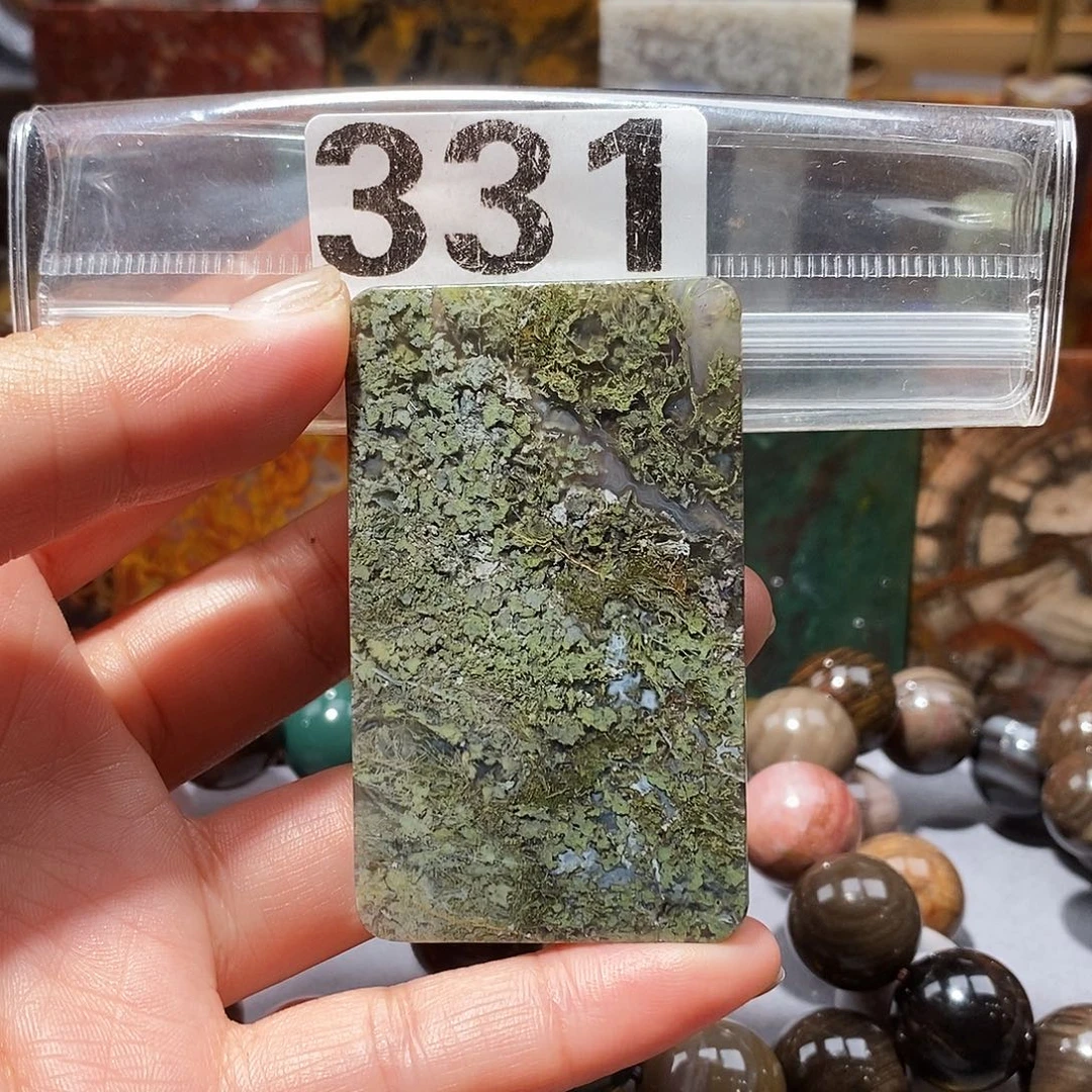 硅化玉未镶嵌天然北票硅化玉吊坠