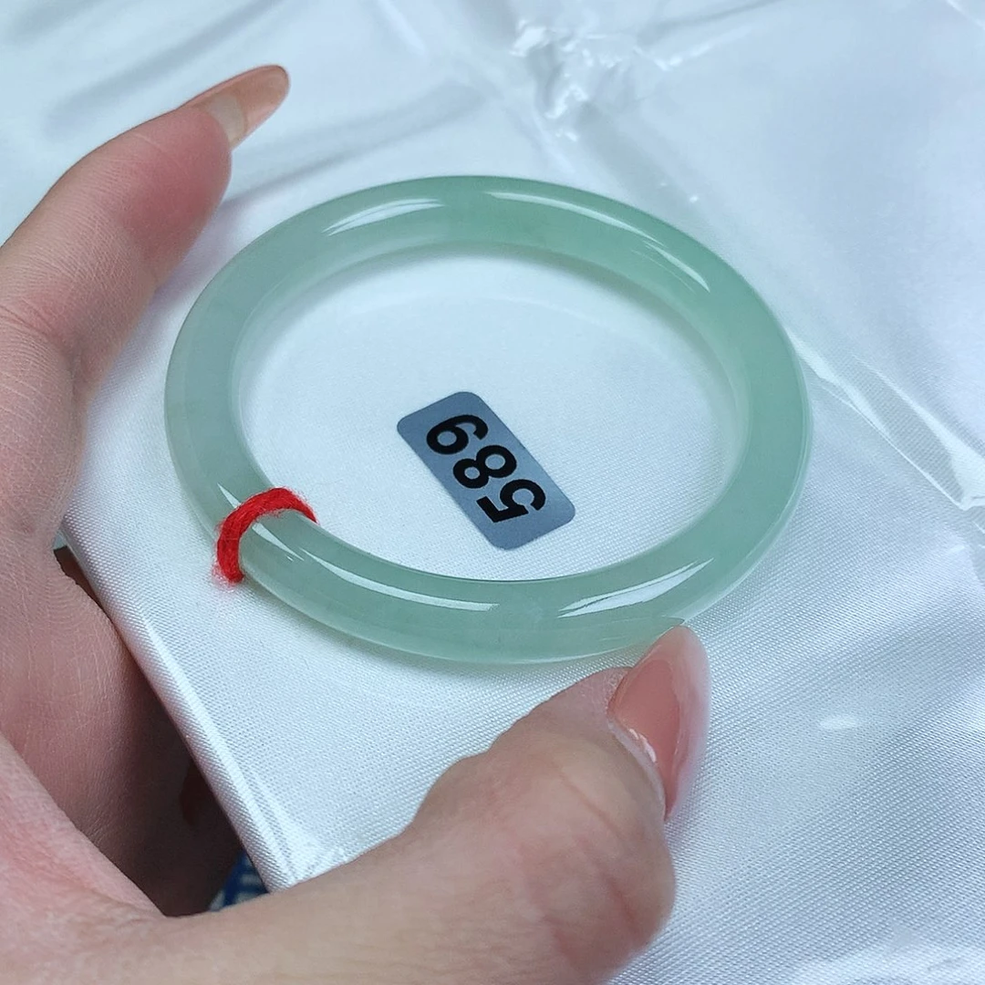 未镶嵌手镯翡翠50圈口589