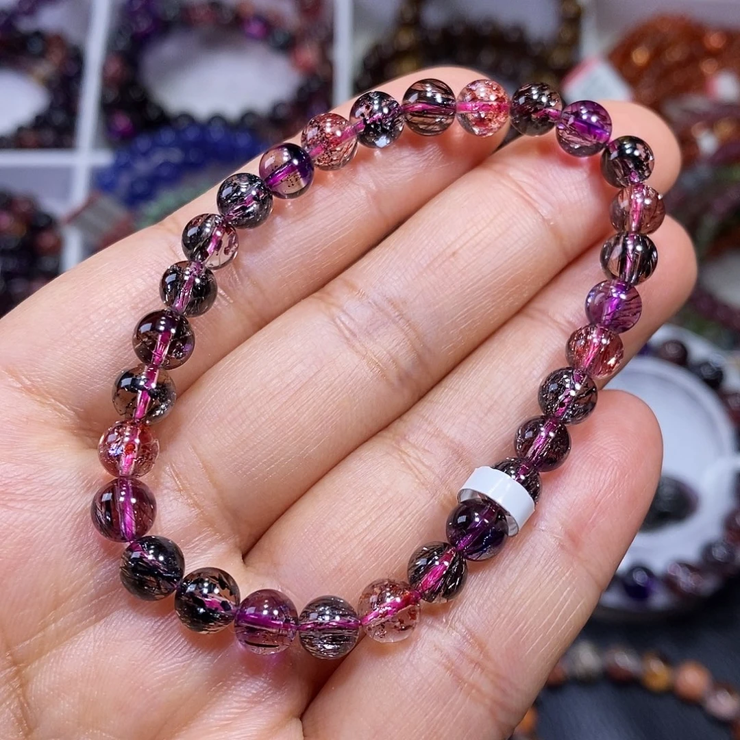 水晶手链未镶嵌黑加仑