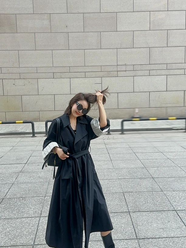 XULI'S EPOCH大女主轻奢风衣英伦风·早秋限定·923-5