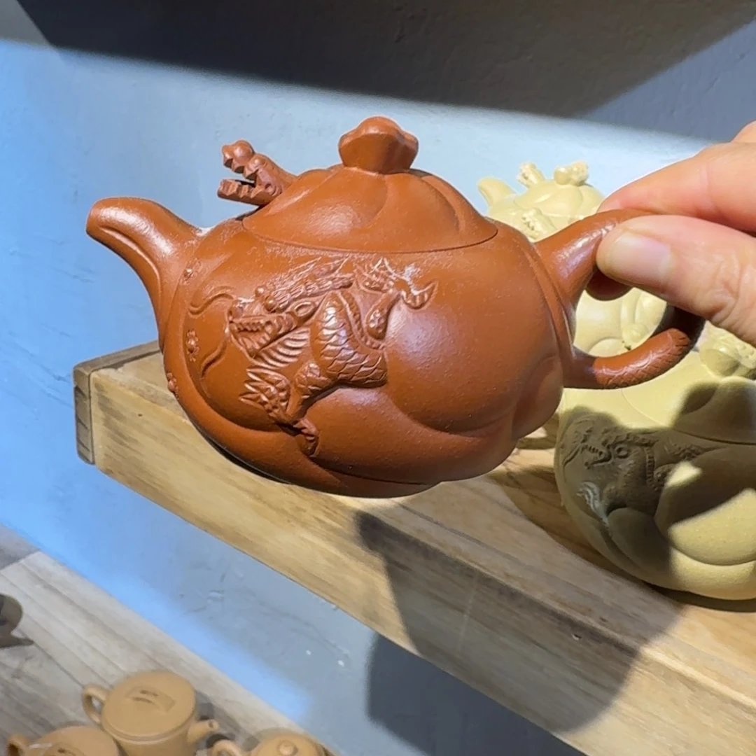 朱泥茶壶200毫升左右