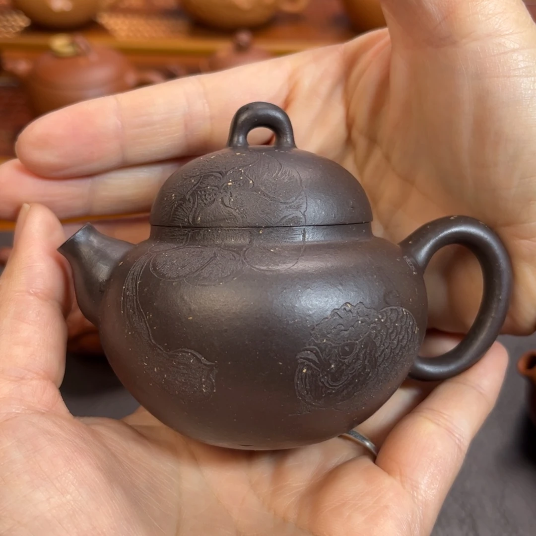 *****紫砂茶壶宜兴紫砂壶半手工制作