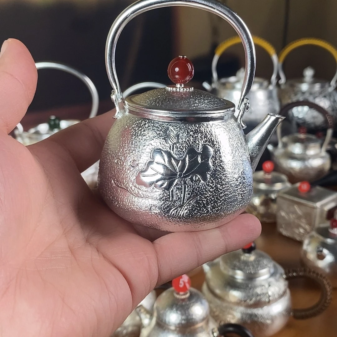 一***植手工制作紫铜壶工艺