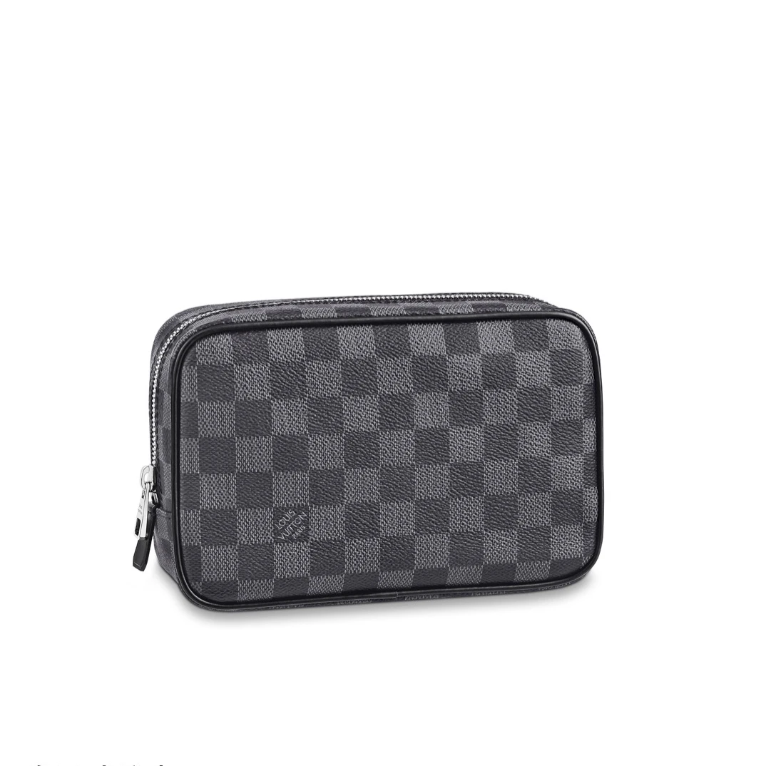 95新 LouisVuitton/路易威登 jp925 019803 棋盘格化妆包