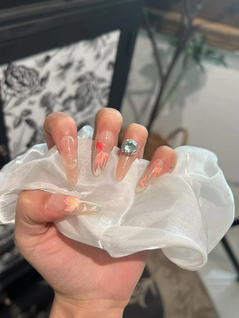 巴仑美【荷塘月色】设计师款 荷塘月色 存手工可重复穿戴 施家华子