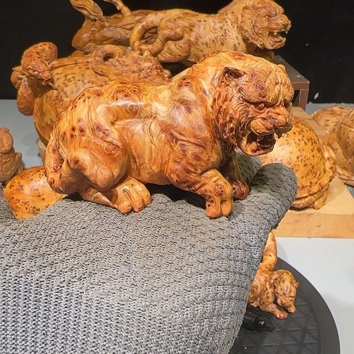 柏木舞*影太行崖柏老虎