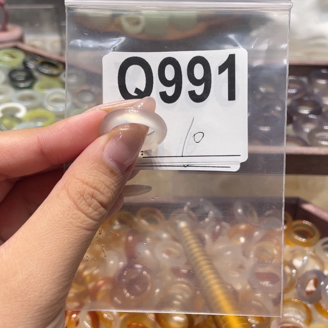 玛瑙/玉髓未镶嵌戒指991