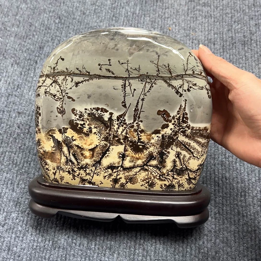 广西石天然国画石