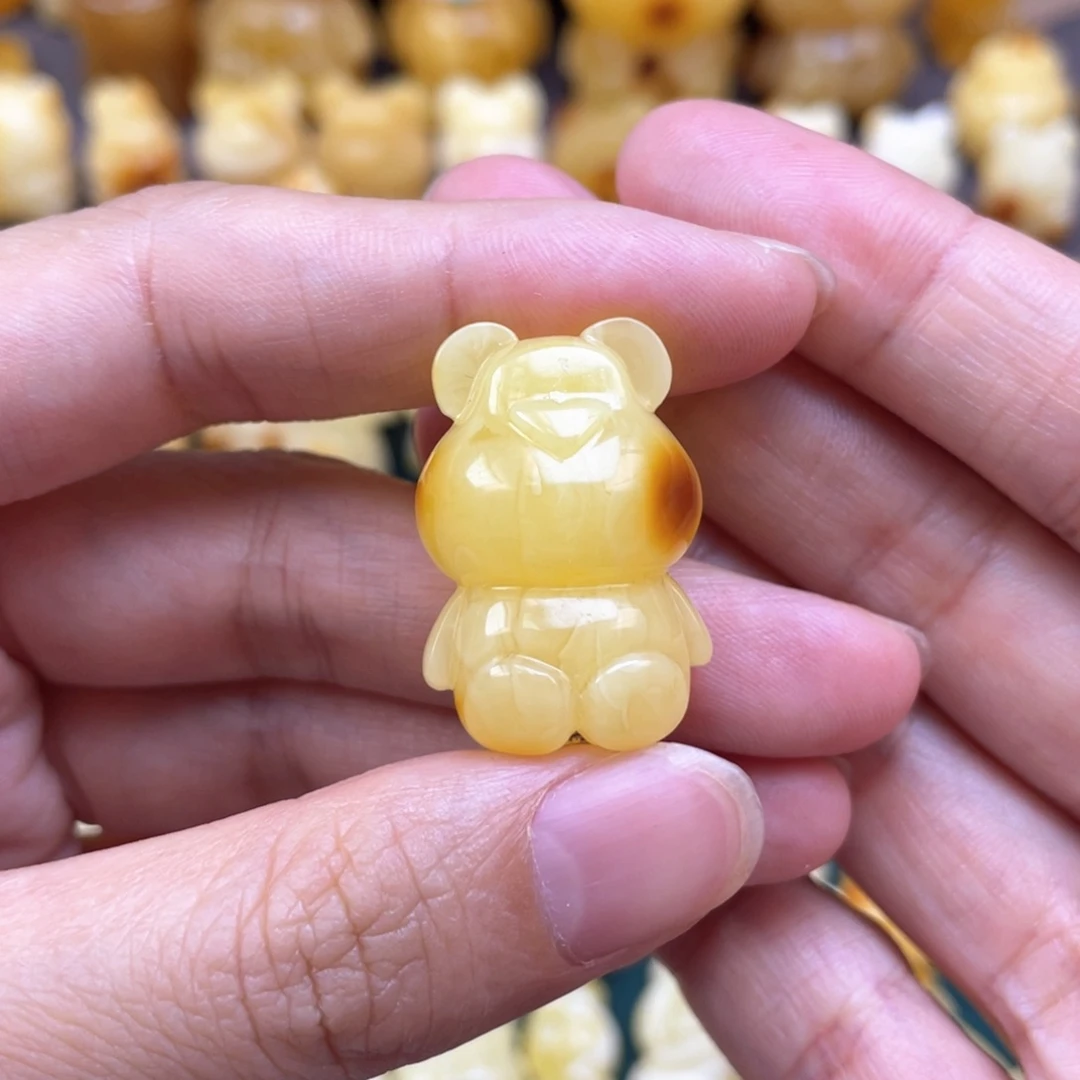 未镶嵌琥珀裸石蜜蜡