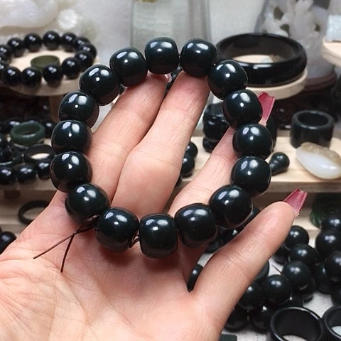 未镶嵌手串和田玉