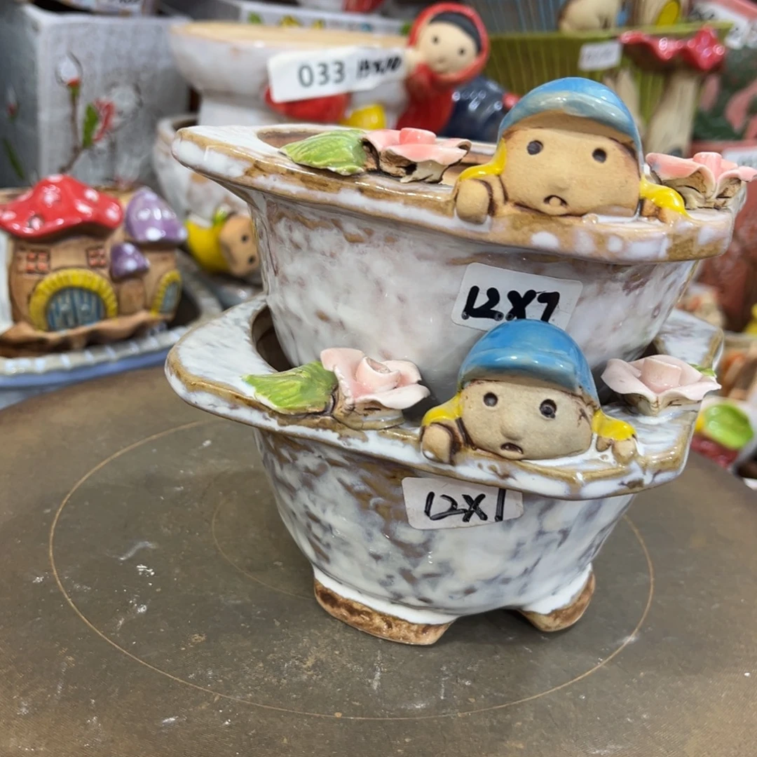 粗陶多肉花盆花盆