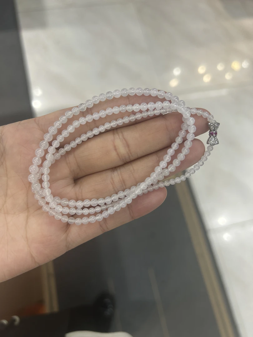 缅甸天然a货翡翠微塔