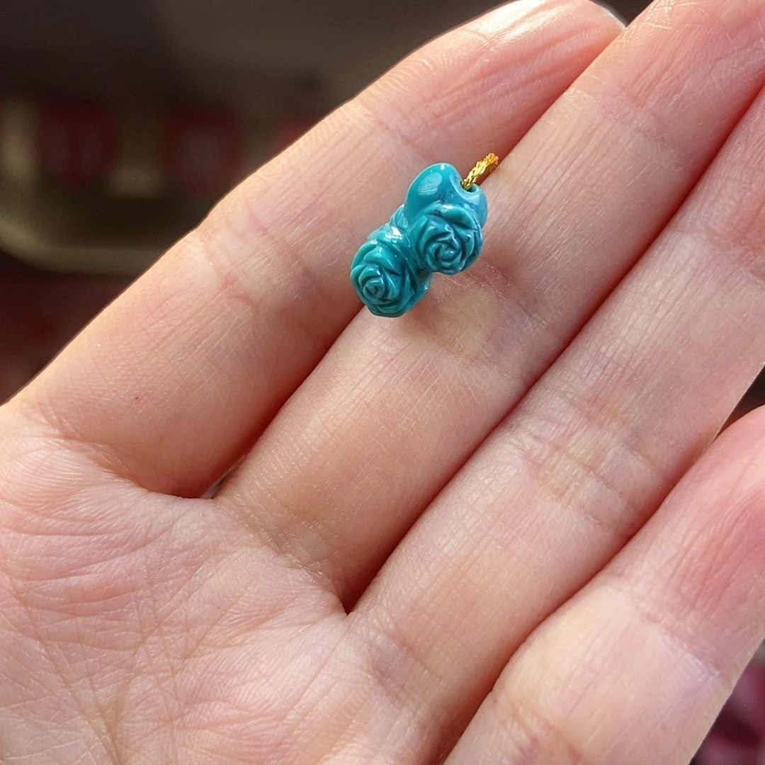 未镶嵌绿松石珠宝奇石