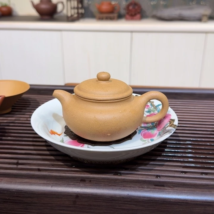 茶壶紫砂仿古黄段紫砂壶