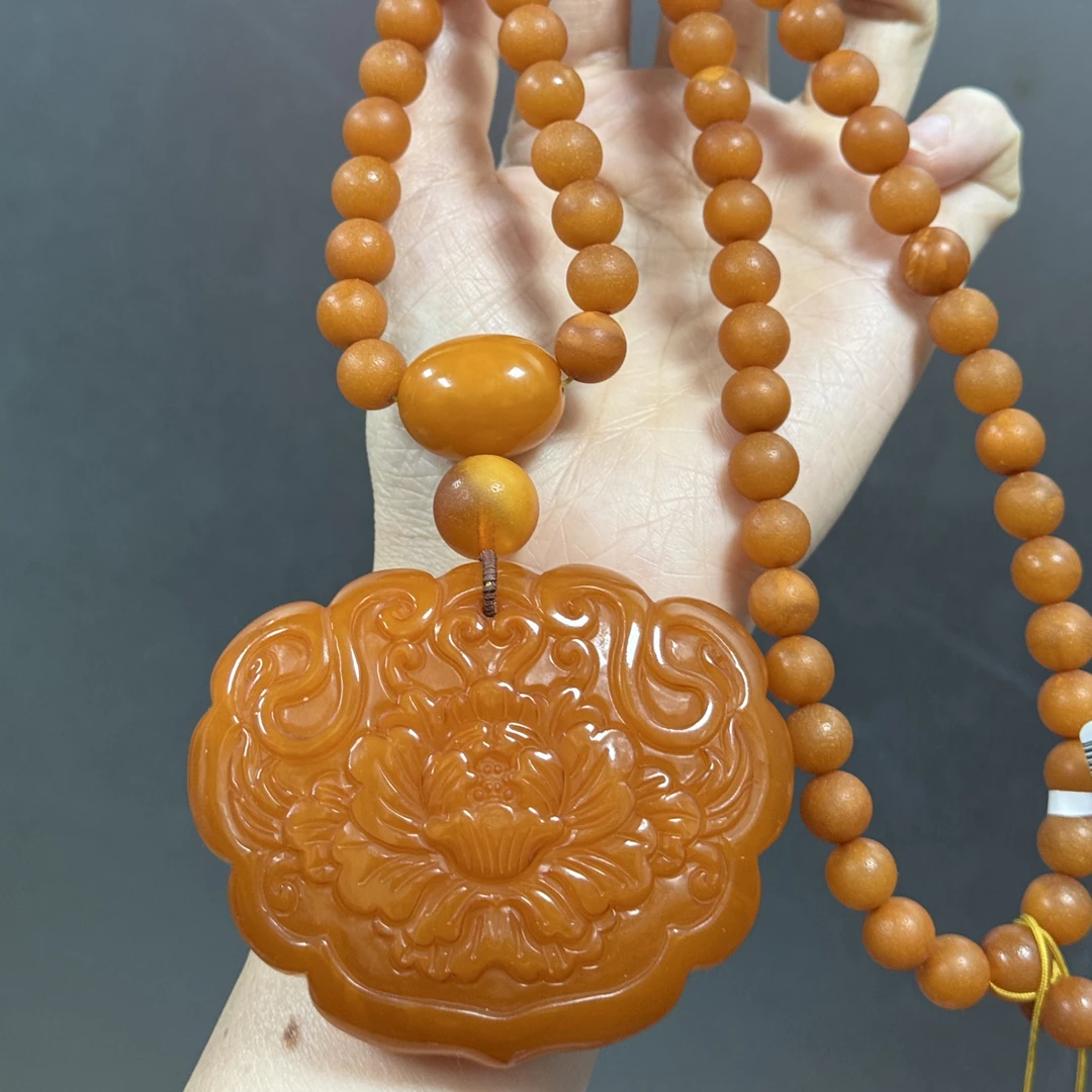 博缘珠宝蜜蜡吊坠（多样性发一件）02637