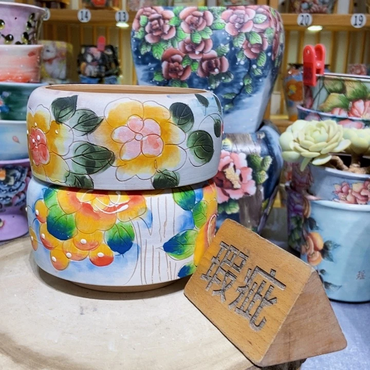 景德镇艺术手绘作品