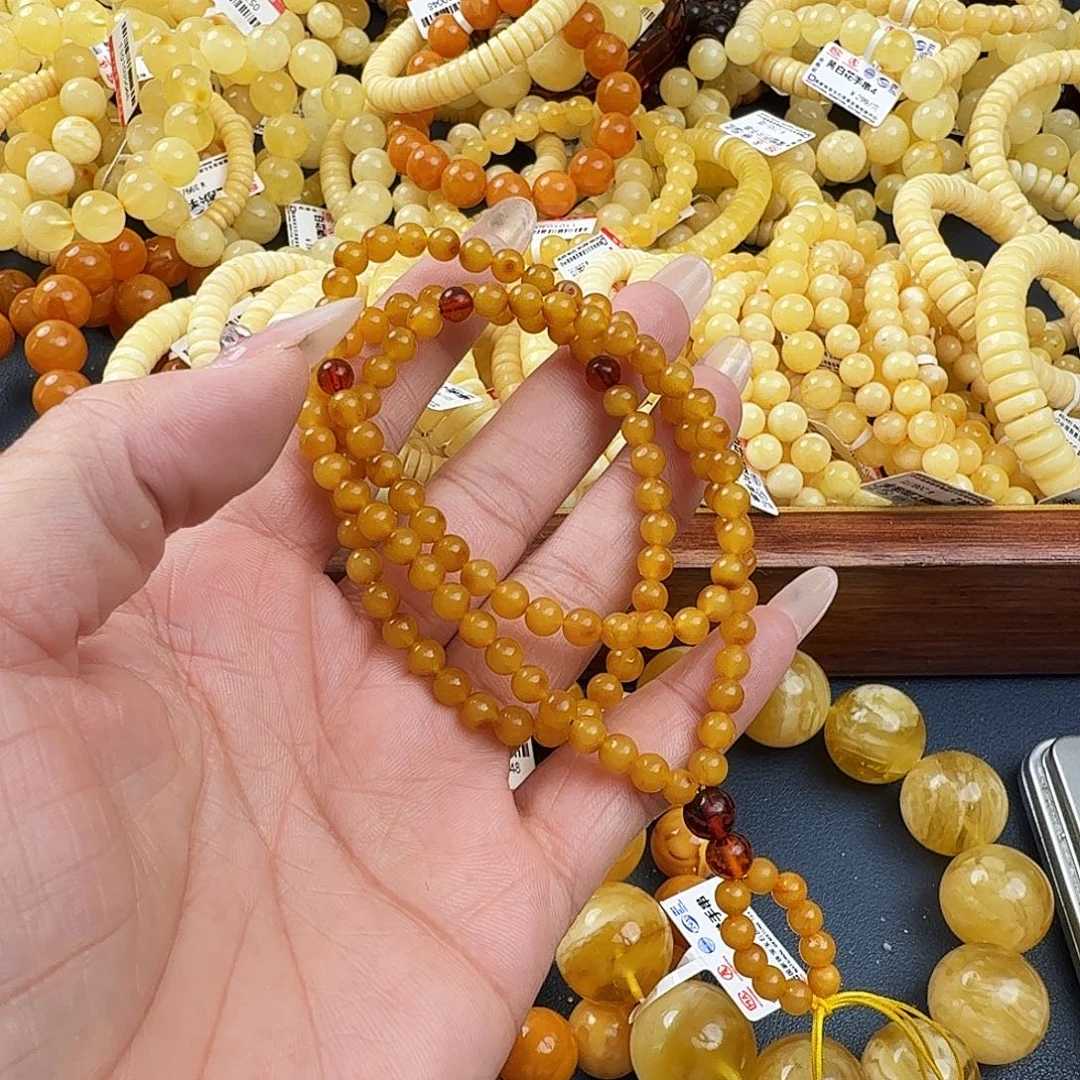 琥珀未镶嵌珠宝奇石