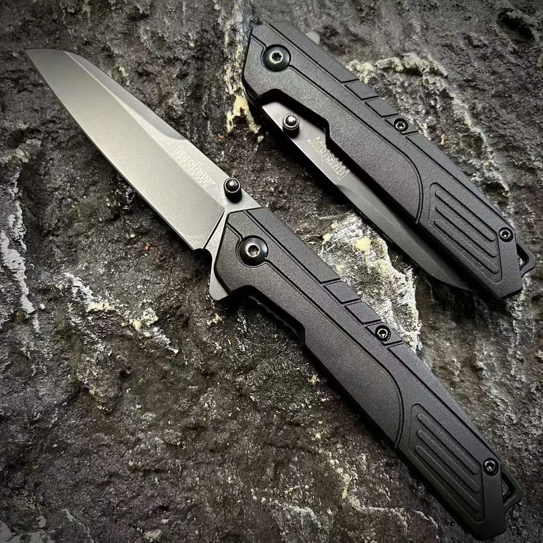 【耐战】卡秀 8cr13mov钢-尼龙玻纤柄户外EDC便携口袋折