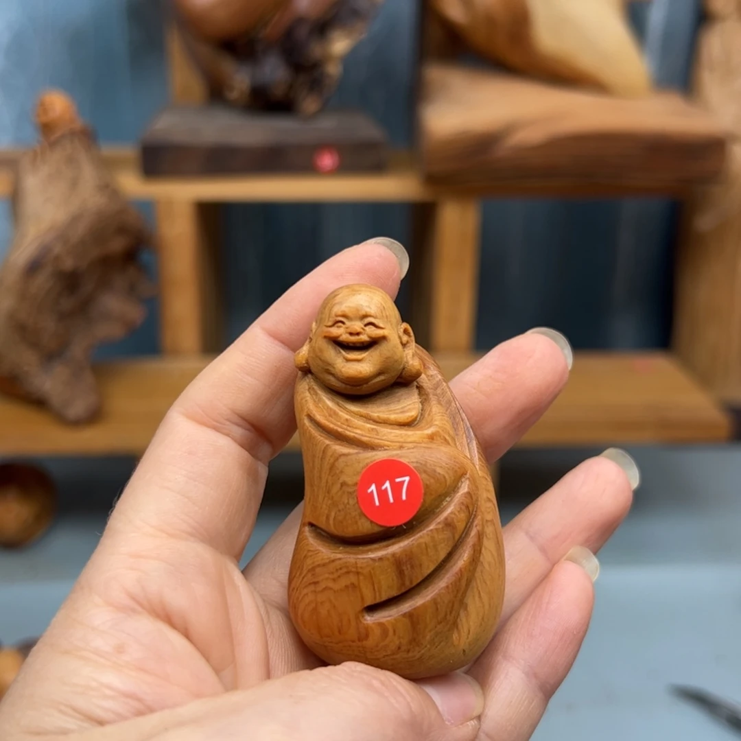 柏木崖柏木摆件手把件