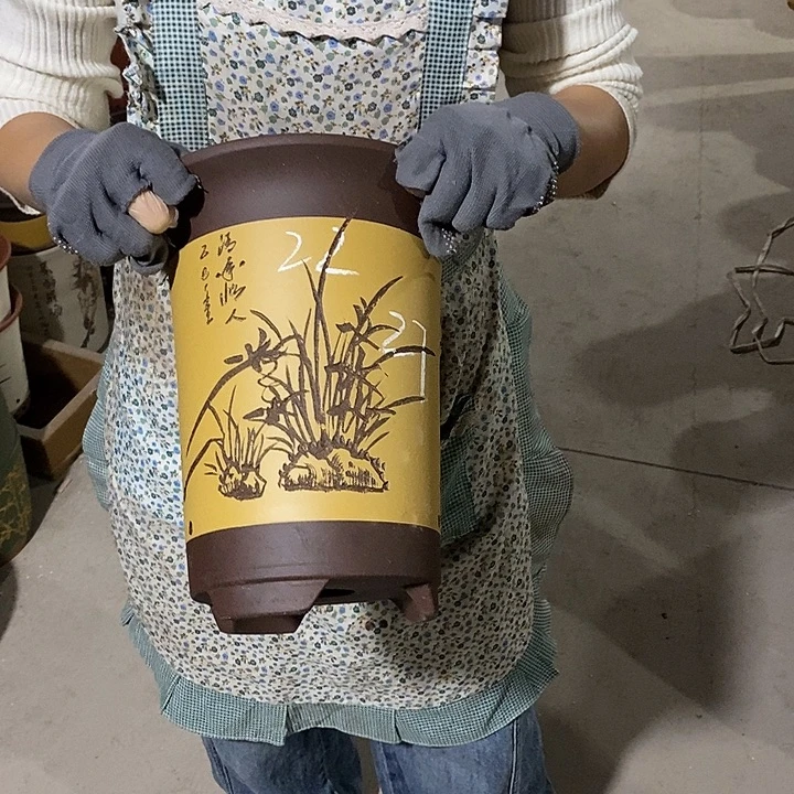 花盆紫砂紫砂花盆