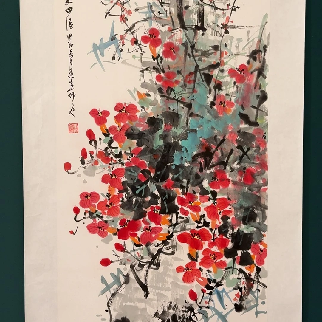 国画董道宣老师的作品