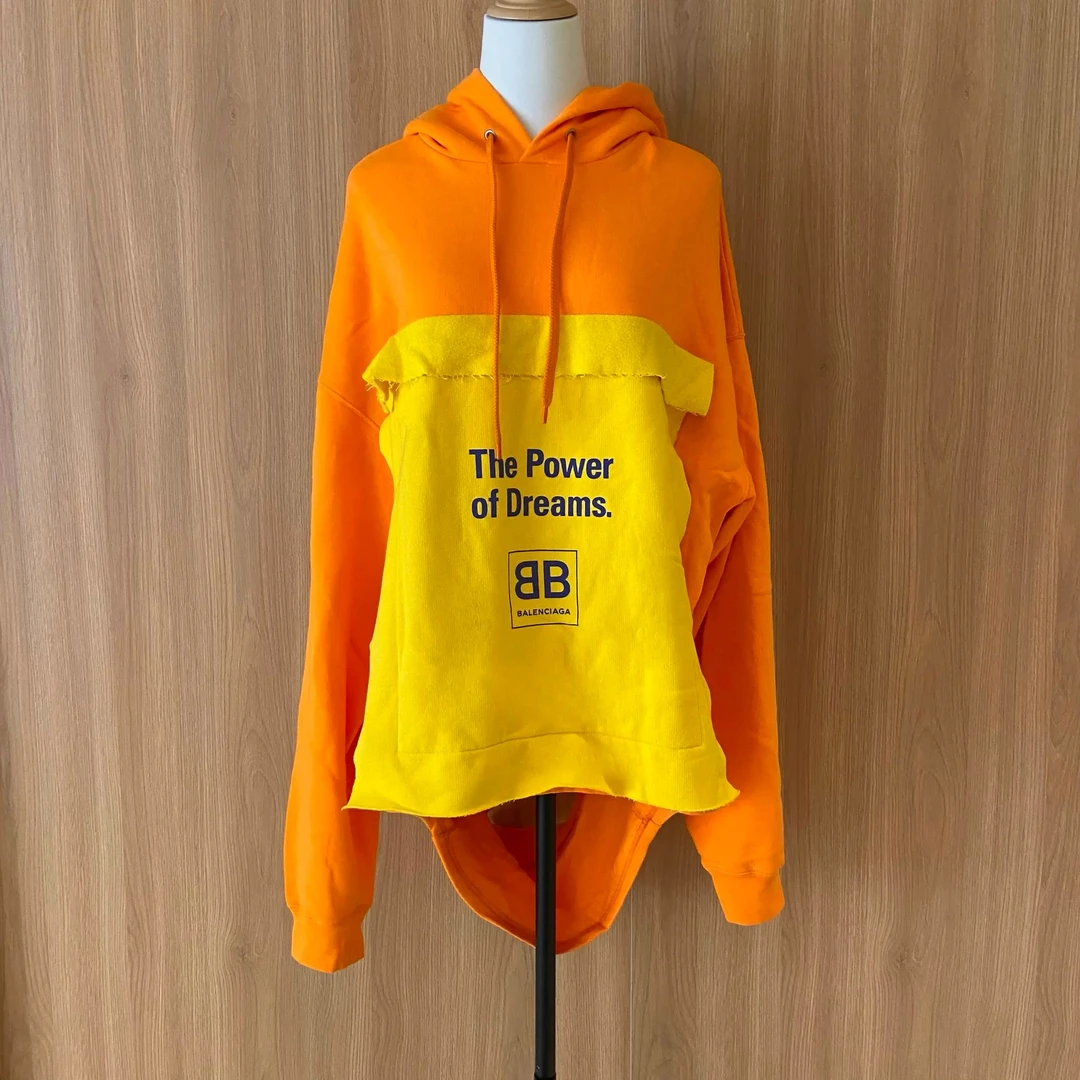 99新 Balenciaga/巴黎世家 su/不规则卫衣 /58418788/代卖服务