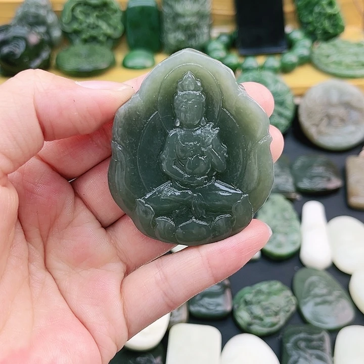 和田玉未镶嵌颈饰?**?