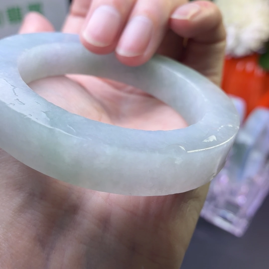 定制翡翠未镶嵌主播推荐冰飘绿