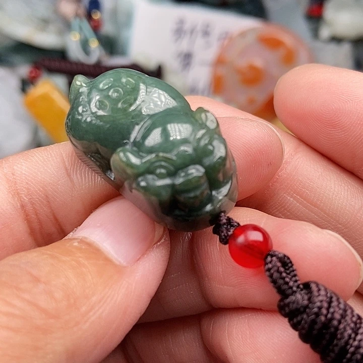 未镶嵌挂件翡翠翡翠
