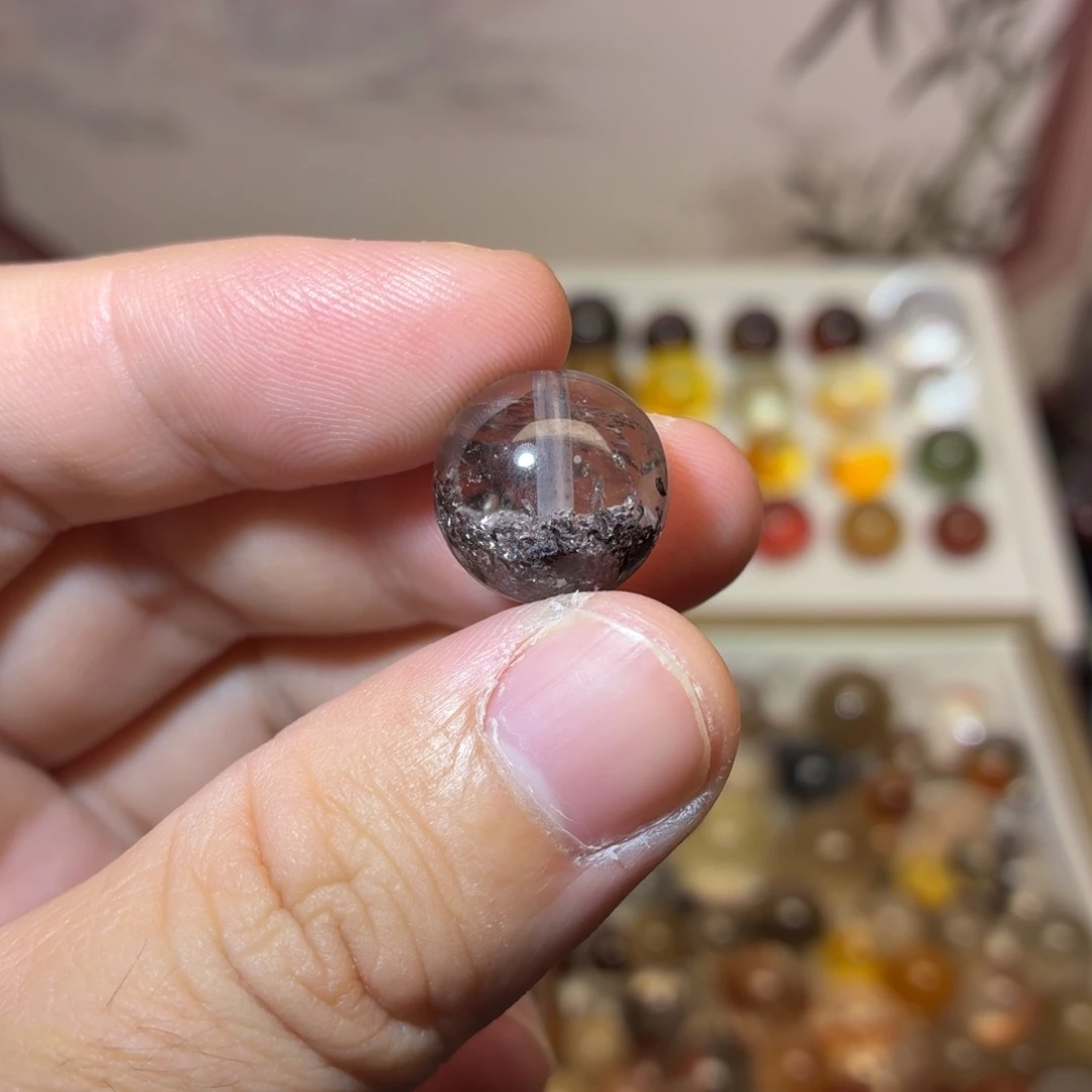 水晶未镶嵌珠宝半成品14.5幽灵