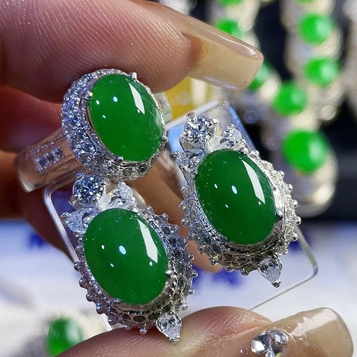 D***8定制翡翠未镶嵌835559665888