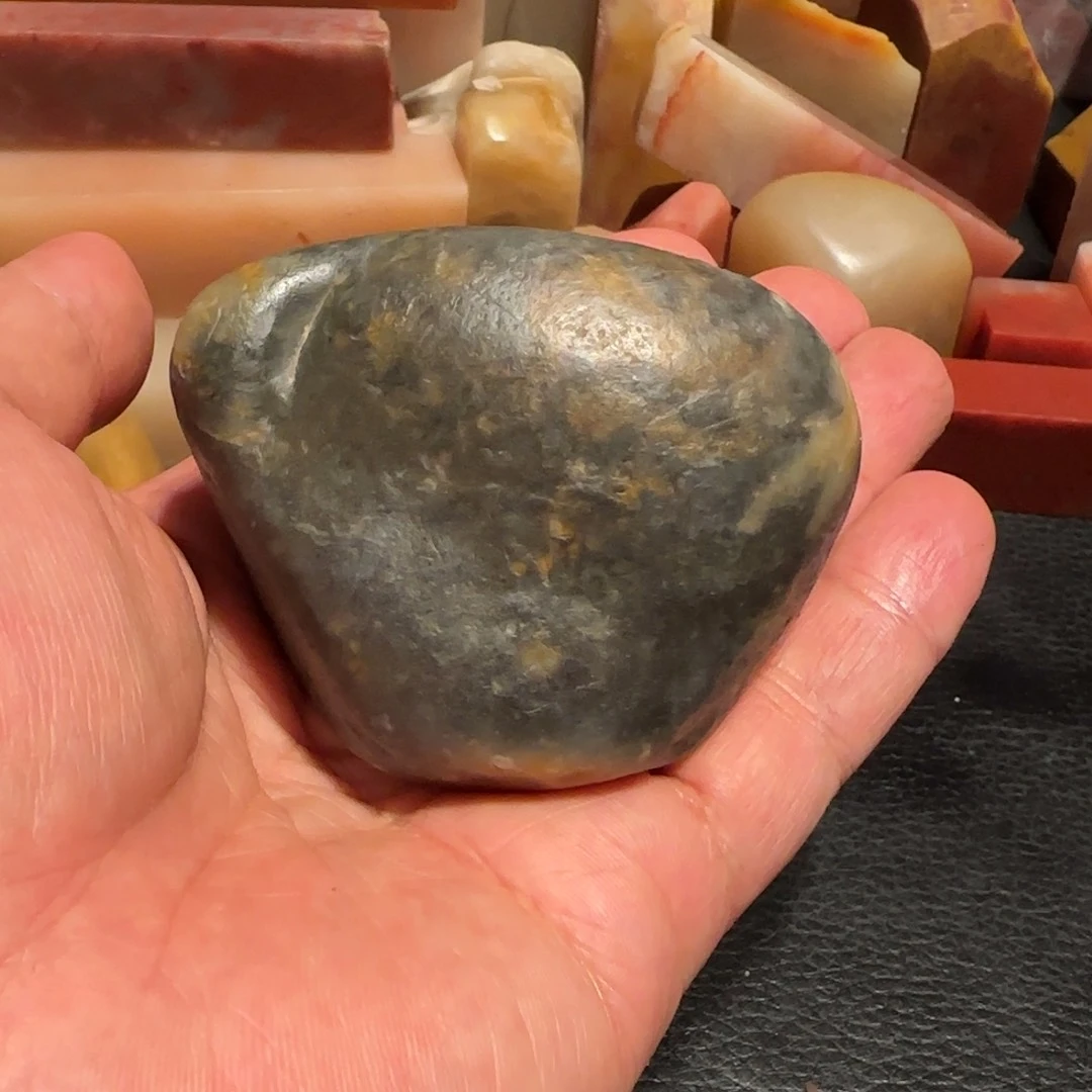 老挝石…***君田黄原石，