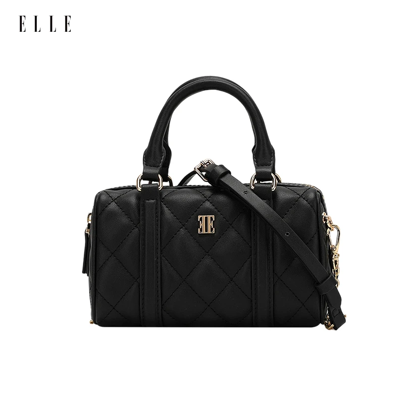 ELLE25秋冬新款斜挎包包手提小众高级感外出精致便携包包25435