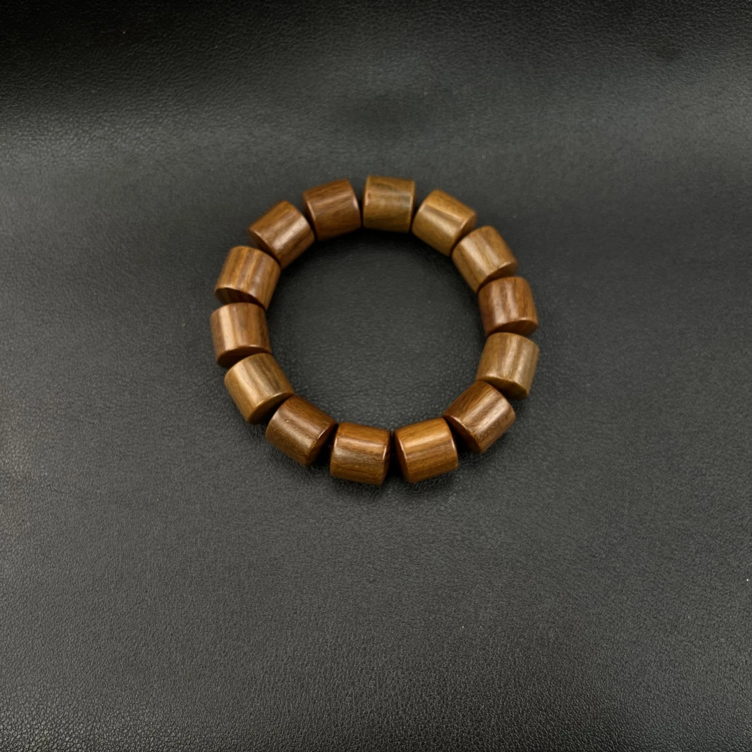 阿根廷绿檀桶珠1.5手串