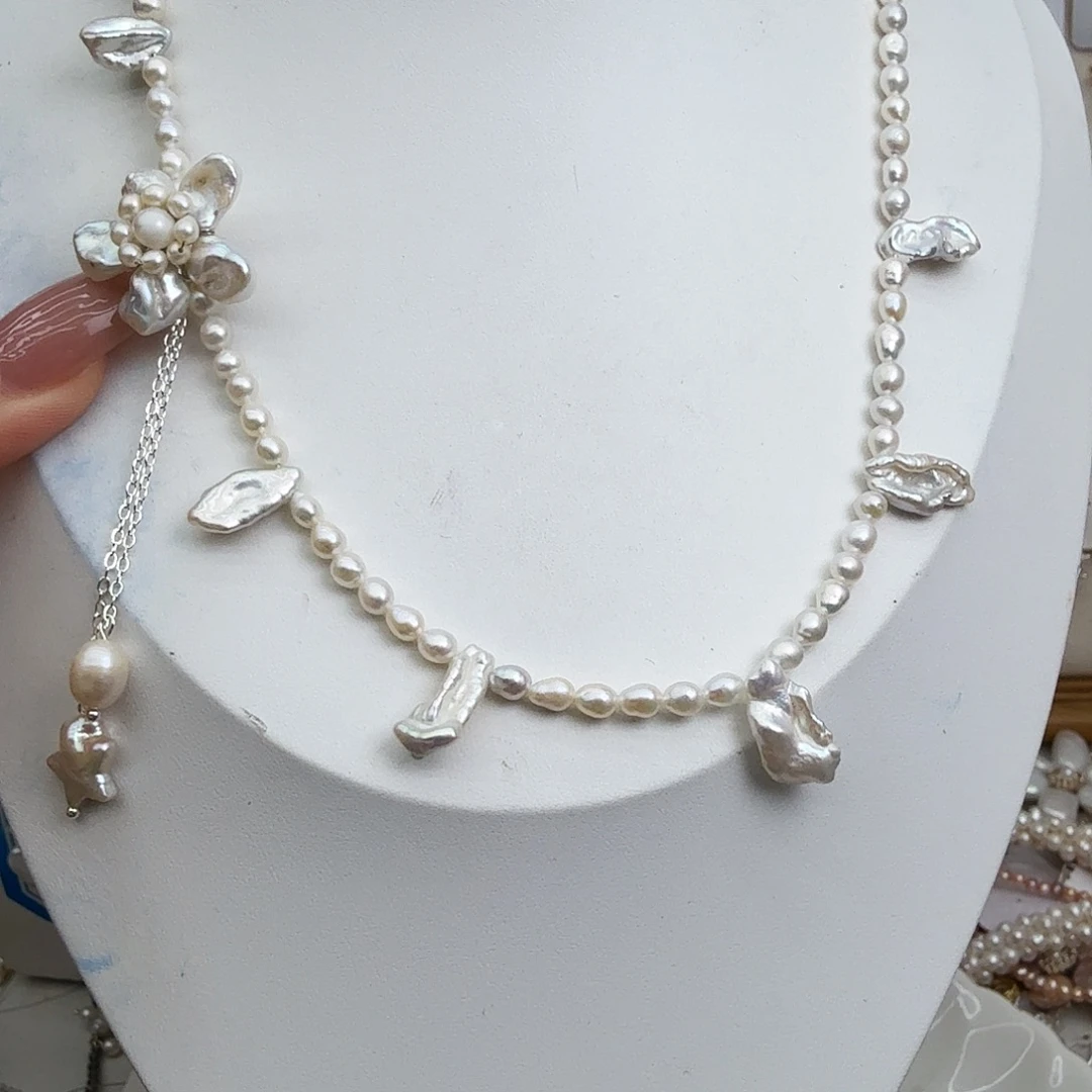 颈饰淡水珍珠未镶嵌