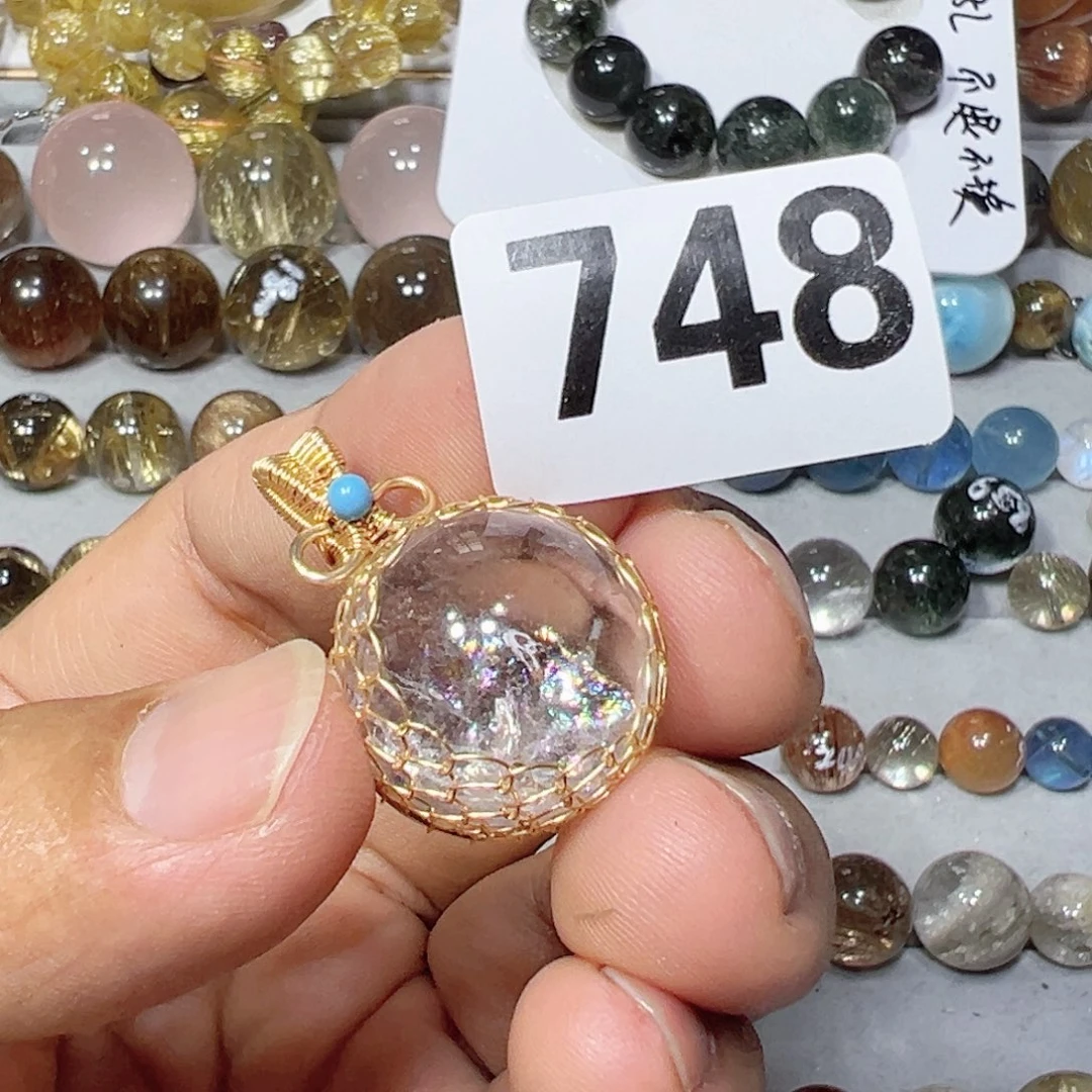 未镶嵌颈饰水晶天然水晶