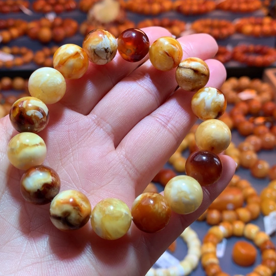 【闪购商品】未镶嵌蜜蜡手串蜜蜡手串