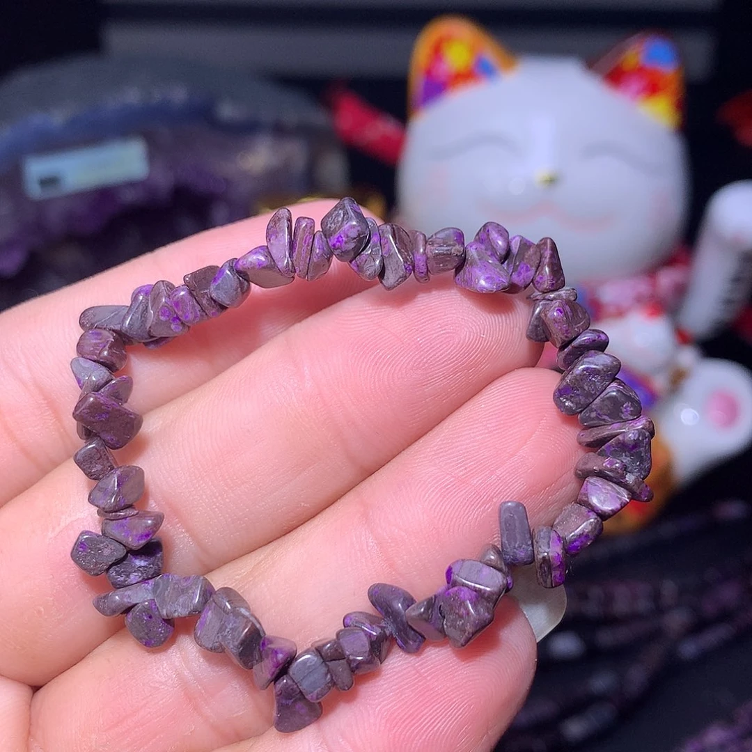 未镶嵌苏纪石（舒俱来）原石手串
